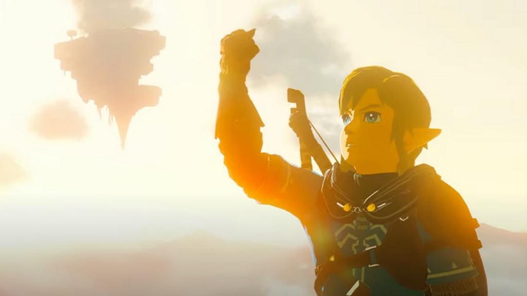 Link de Zelda Tears of Kingdom da Nintendo