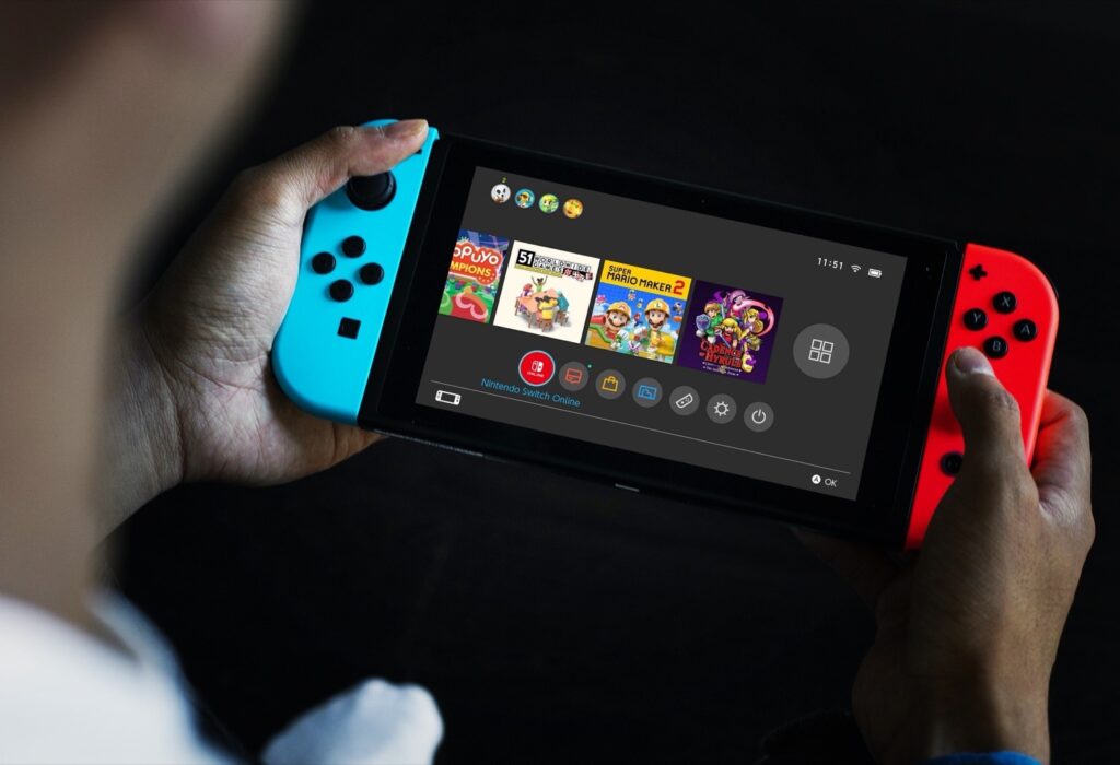 Nintendo Switch recebe atualização