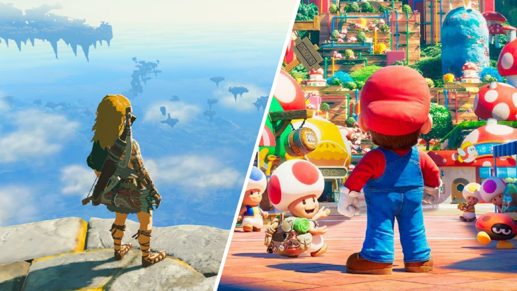 Zelda e Mario juntos em filmes da Nintendo? Esse é o nosso sonho.