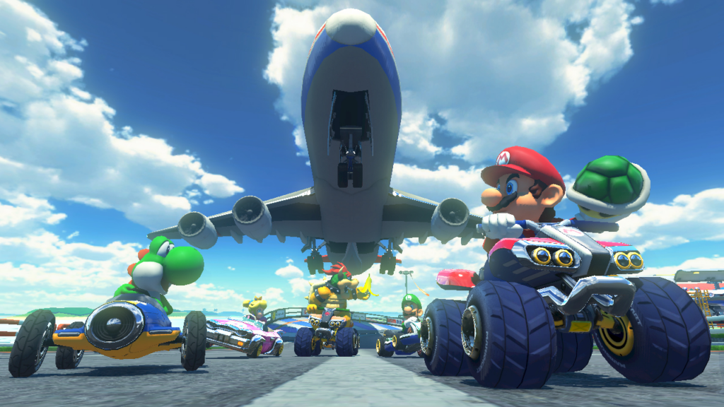 Mario Kart X podia ser uma mistura de tudo que já vimos nos anteriores não acham?